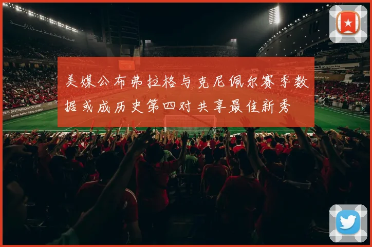 美媒公布弗拉格与克尼佩尔赛季数据或成历史第四对共享最佳新秀